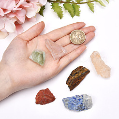7 Stück 7 natürliche Kristall-Cabochons G-SZ0001-18
