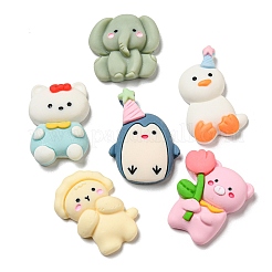 Undurchsichtige Decoden-Cabochons aus Harz RESI-F052-A06