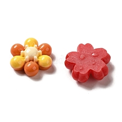 Undurchsichtige Decoden-Cabochons aus Harz RESI-B023-08