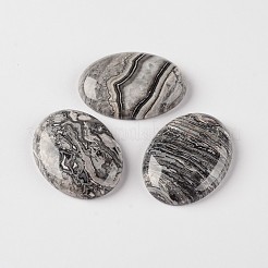 Natur verrückt Achat ovale Cabochons X-G-J329-08-13x18mm