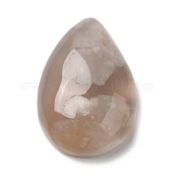 Natürliche Kirschblüten-Achat-Cabochons G-G0007-A01