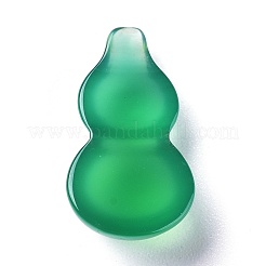 Natürliche grüne Onyx-Achat-Cabochons G-Z012-03