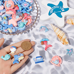 84 Stück 14 Stile Epoxidharz Decoden Cabochons CRES-SC0002-91