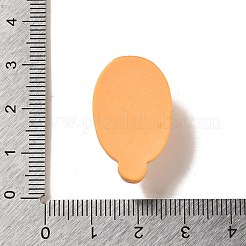 Undurchsichtige Decoden-Cabochons aus Kunstharzimitat für Lebensmittel X-CRES-A058-01G