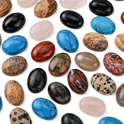 Edelstein-Cabochons X-G-H1596-18x13x5mm-M