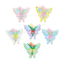 Undurchsichtige Harz-Email-Cabochons CRES-D308-03