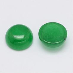 Natürliche Malaysia Jade cabochons G-F311-01-8mm