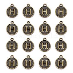Aluminium-Anhänger Fassungen für Cabochons PALLOY-N156-01H-AB