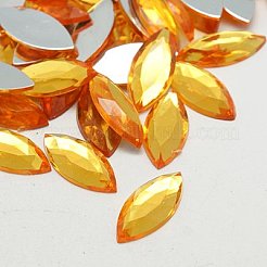 Nachahmung taiwan Acryl Strass Cabochons GACR-A021-9x20mm-11