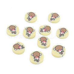 Handgemachter Ton-Cabochon CLAY-N006-98