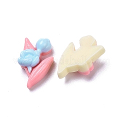 Undurchsichtige süße Decoden-Cabochons aus Harz RESI-B024-03M