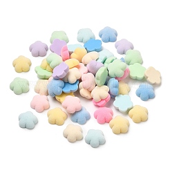 Flockige Acryl-Cabochons OACR-C018-10
