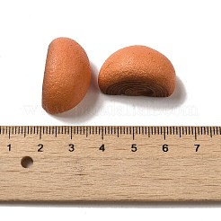 Undurchsichtige Decoden-Cabochons aus Kunstharzimitat für Lebensmittel RESI-A033-05M