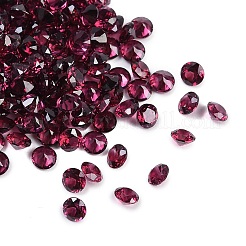 Facettierte Cabochons aus natürlichem Granat G-I295-05C-08