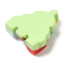 Weihnachtliche Cabochons aus undurchsichtigem Harz RESI-K030-02J