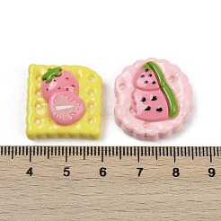 Undurchsichtigen Cabochons RESI-K043-16
