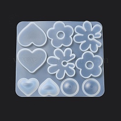 Silikonformen für Anhänger und Cabochon im böhmischen Stil DIY-A039-04