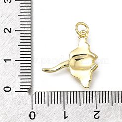 Подвески из латуни с изображением манты KK-G525-13G