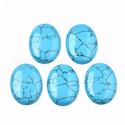 Synthetik Türkiscabochons G-S364-079