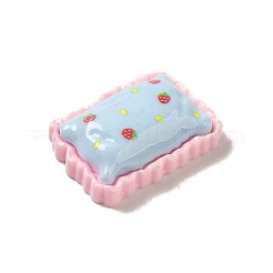 Schlafendes Motiv opake Decoden Cabochons aus Kunstharz CRES-L043-A06