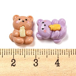 Undurchsichtige Decoden-Cabochons aus Harz RESI-C046-11