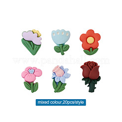 Pandahall opake Harz Cabochons CRES-TA0001-04