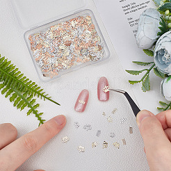 700 Stück Messing-Cabochons im 14-Stil MRMJ-OC0003-33