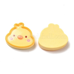 Niedliche Cartoon-Tier-Cabochons aus undurchsichtigem Harz RESI-C034-05B