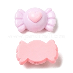 Cartoon-Cabochons aus undurchsichtigem Harz RESI-C039-01E