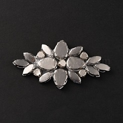Glascabochons (Schmelzkleber auf der Rückseite) GGLA-WH0020-18C