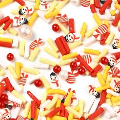Weihnachten Thema handgemachte Fimo Cabochons CLAY-Q004-24A