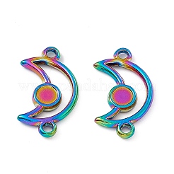 Ionenplattierung (IP) 304 Edelstahl Cabochon-Anschlussfassungen STAS-B031-12R