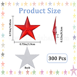 300 Stück Acryl-Cabochons OACR-GF0001-11B