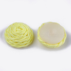 Büttenpapier gewebte Cabochons WOVE-T008-01D