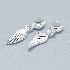 925 europäische baumelnde Charms aus Sterlingsilber STER-T002-67S