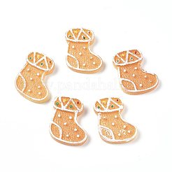 Deko-Cabochons aus Kunstharz mit Weihnachtsmotiv RESI-CJC0001-37A