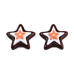Undurchsichtige Cabochons aus Epoxidharz CRES-S358-65