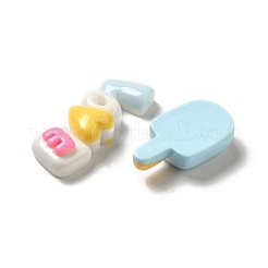 Undurchsichtige Decoden-Cabochons aus Harz RESI-K037-01
