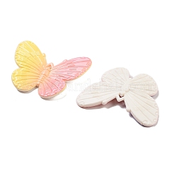 Farbverlauf-Farbe opake Harz Decoden Cabochons RESI-S04-06