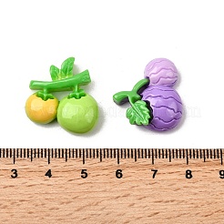Undurchsichtigen Cabochons RESI-K046-07
