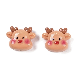 Weihnachtsmotiv opake Decoden-Cabochons aus Kunstharz CRES-M036-03P