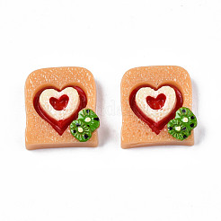 Undurchsichtige Cabochons aus Epoxidharz CRES-S358-52