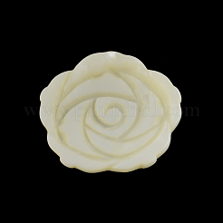 Blumen Süßwasser Shell Cabochons SHEL-F001-29