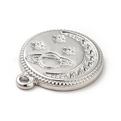 Anlaufgeschützte Anhänger aus Edelstahl 304 mit Strass-Fassungen STAS-H172-03P