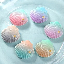 Undurchsichtige Harzcabochons CRES-I043-02