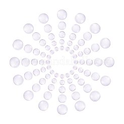 Transparente Glascabochons-Sets GGLA-PH0003-01
