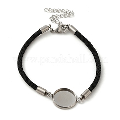 Herstellung von Milano-Kordeln und Armbändern aus Edelstahl 304 MAK-H004-02D-P01