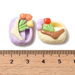 Undurchsichtige Decoden-Cabochons aus Harz CRES-B019-03