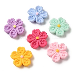 Undurchsichtige Decoden-Cabochons aus Harz RESI-M041-02