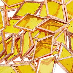 30 Stück farbige Glasmosaikfliesen DIY-OC0009-43A